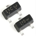 50pcs/lot    L8050QLT1G   L8050Q  1YC    L8550QLT1G   L8550Q   1YD  PNP/NPN transistor   SOT23   SMD   New original