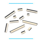 10pcs 4P 5P 6P 8P 10P 12P 14P 16P 20P 22P 24P 30P 34P 0.5mm/1mm Pitch Under Clamshell Socket FPC FFC Flat Cable Connector