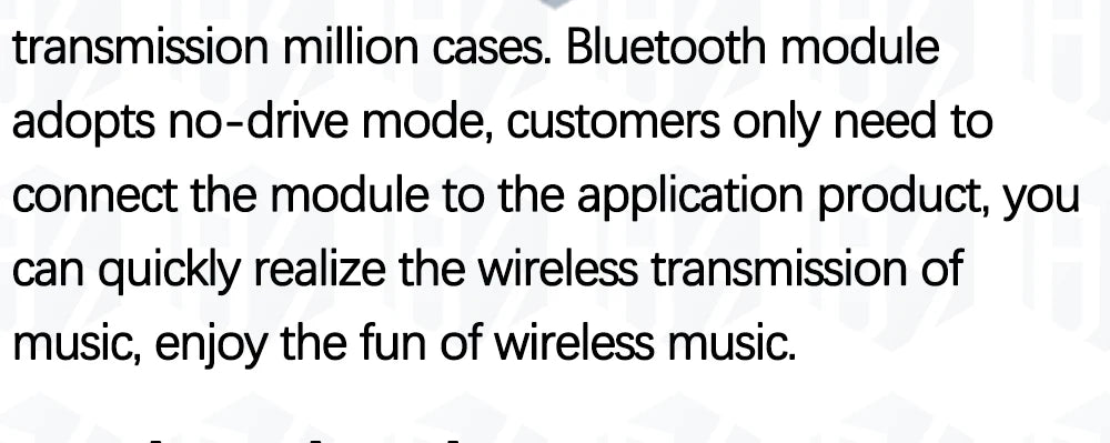 CSR8645 Bluetooth 4.0 Audio Module - APTX Lossless Compression with Ultra-Low Power Consumption for Hi-Fi Speaker Amplifiers