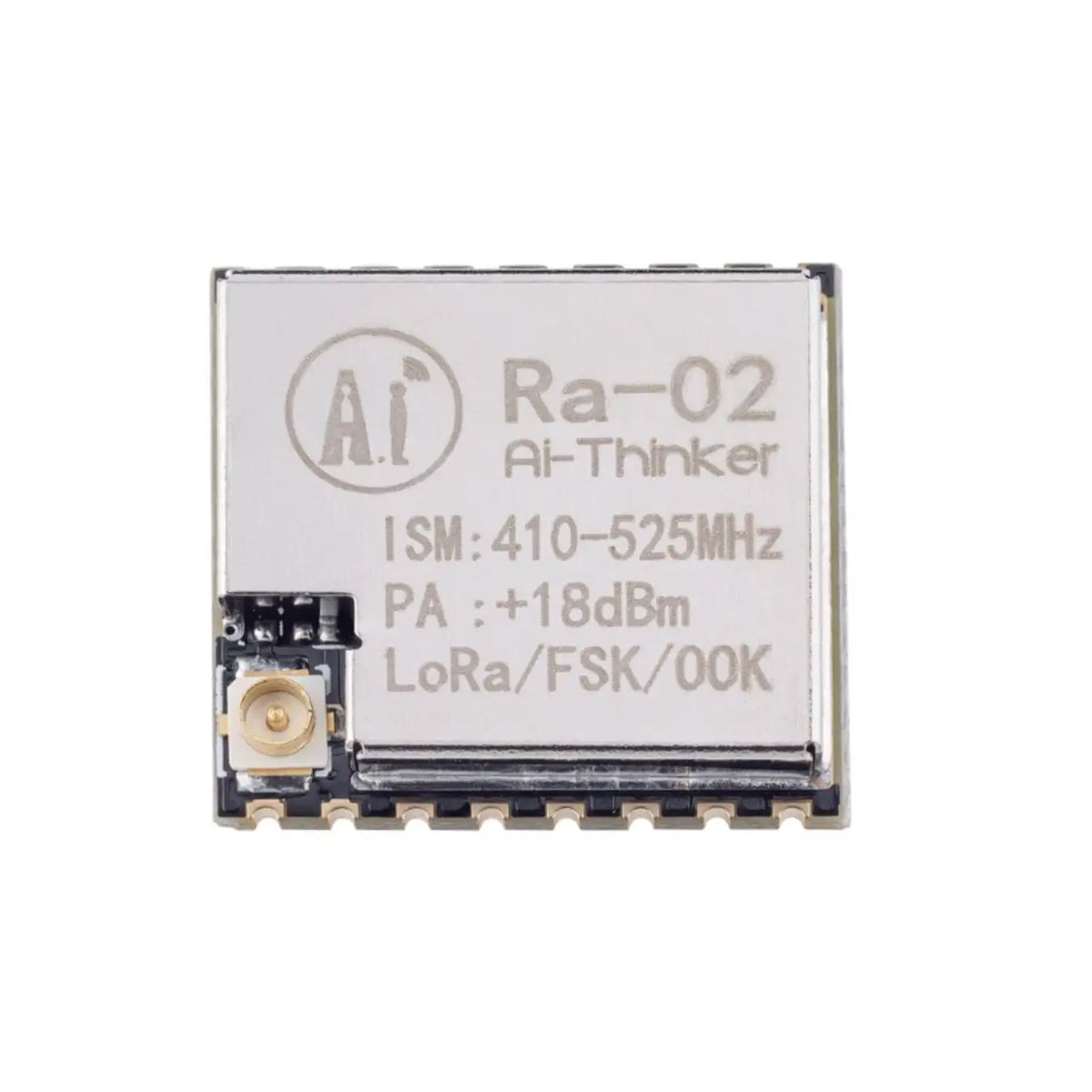 Ra-02 SX1278 LoRa Spread Spectrum Wireless Module / 433MHz Wireless Serial Port / SPI Interface