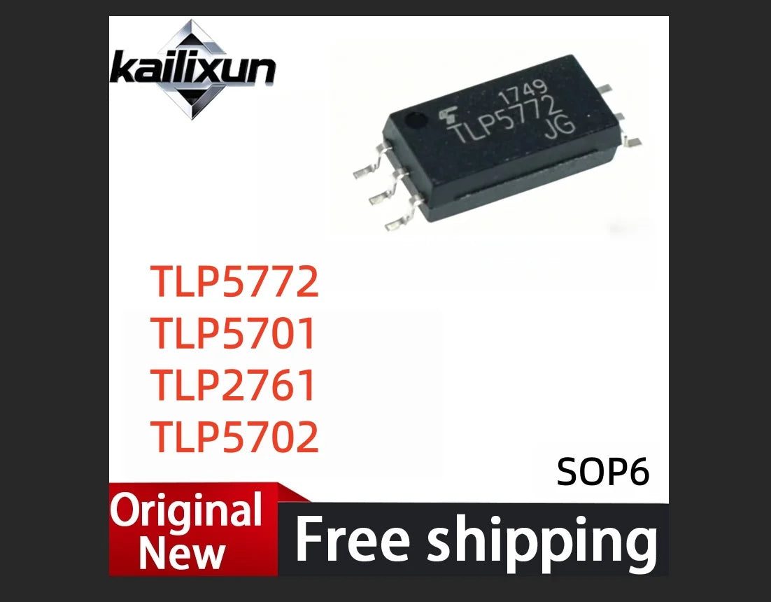 （10Pcs） TLP5772 TLP5701 TLP5702 TLP2761 SOP6 SMD IGBT Driver Optocoupler IC Integrated Circuit Chip