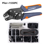 SN-01BM Wire Crimp Tool Kit AWG 28-20 (0.08-0.5mm²) Wire Crimper for 2.54mm Dupont Connectors and 2.54mm JST-XH Connectors