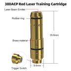 9mm/12GA/38SPL/223Rem/45ACP/357SIG/380ACP/Cal. 6.5mm/Cal44mag Dry Fire Laser Trainer - Hunting Accessories, Training Shooting