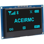 2.4" 2.42 inch 128x64 OLED LCD Display Module SSD1309 12864 7 Pin SPI/IIC I2C Serial Interface for Arduino UNO R3 C51
