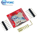 GHPYQKC Smallest SIM800L GPRS GSM Module Micro SIM Card Core Board Quad-band TTL Serial Port for arduino