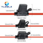 Waterproof 32V Mini Small Medium Auto Fuse Holder 18/1614/12/10AWG And Car Blade Fuse 3A 5A 7.5A 10A 15A 20A Standard/Mini/Micro