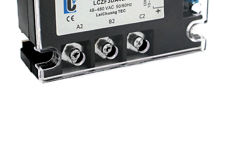 LCTC Three Phase Solid State Relay Forward and Reverse Control Relay DC Motor Stater 10A 25A 40A 60A 80A 10-30VDC 40-480VAC DA