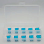 10pcs Box Jcase Fuse kit 20A/30A/40A Square Jcase Fuses Low Profile Box Shaped Fuse fusible for SUV Cars Trucks Boats Automotive