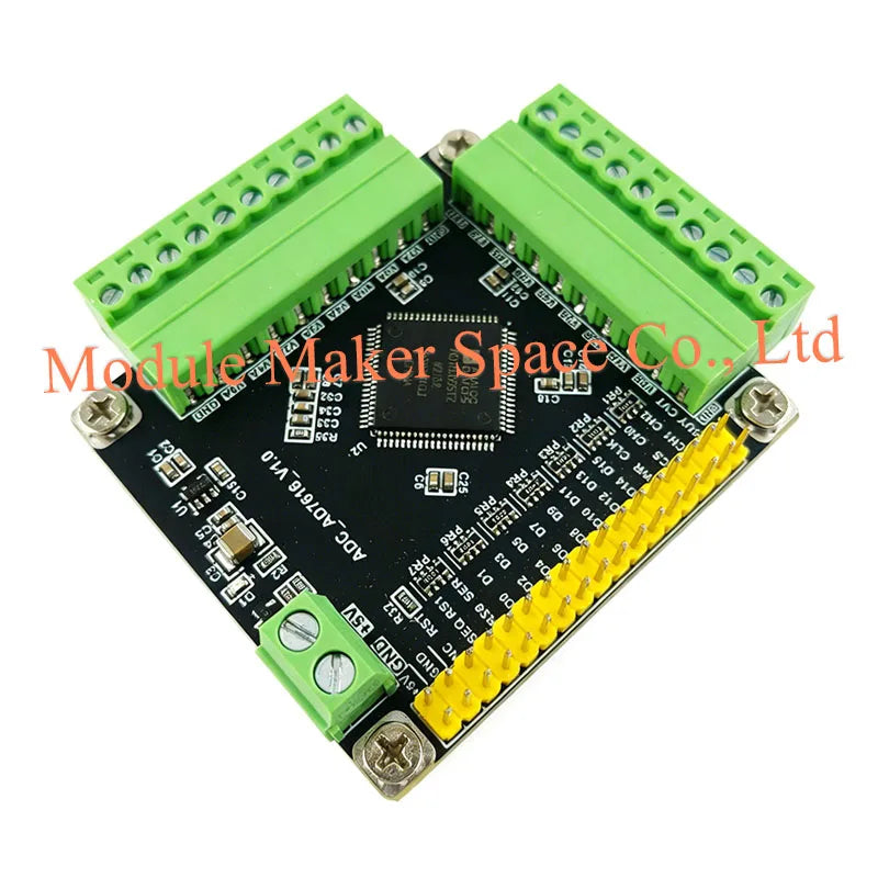 AD7616 Module 16-Channel 16-Bit High-Speed ADC Data Acquisition Module 1MSPS Simultaneous Sampling for FPGA DSP