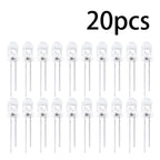 10-1000PCS/Pairs 5MM 940nm LEDs Infrared Emitter And IR Receiver Diode Diodes