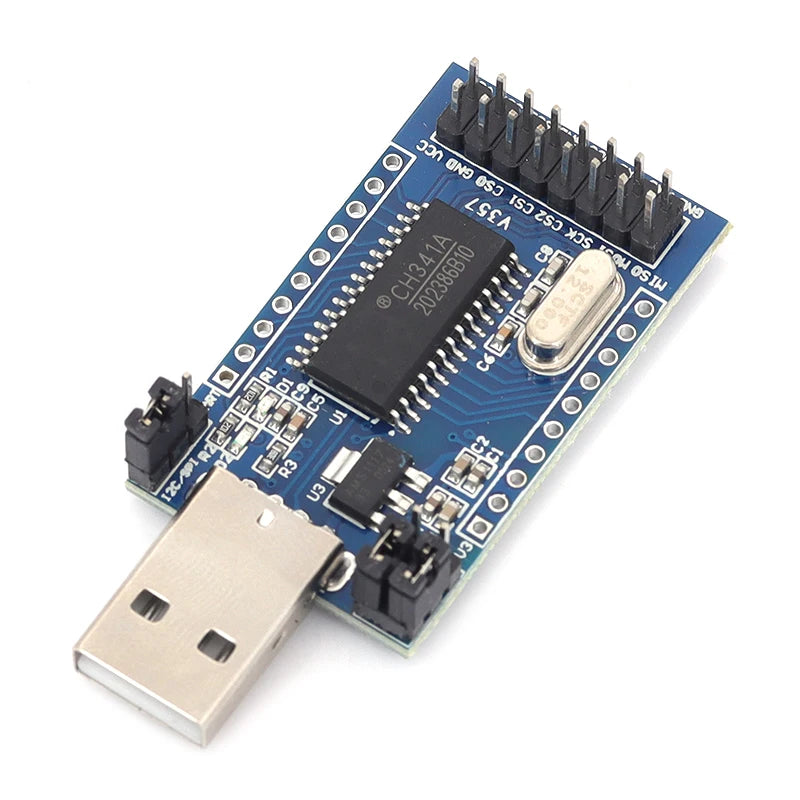 Liludin CH341A Multi-Function USB Adapter USB To UART I2C SPI TTL ISP EPP MEM Flash Programmer Debug Module