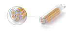 10pcs G9 LED Lamp AC100V-265V 10W No Flicker 76LEDS SMD2835 Ceramics Chandeliers Light Lighting For Living Room Led Bulb