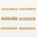 300Pcs/Set Resistor Assortment Kit Set 1Ohm-3M 0.5W Carbon Film Metal Resistors DIY Resistance Assorted Kit 470R 560R 2.7K 10K