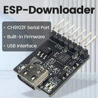 CH9102F CP2104 Downloader Module Chip Program Burning for ESP32 MINI 7Pin TYPE-C USB to UART RS232 RS485 Serial Port Download