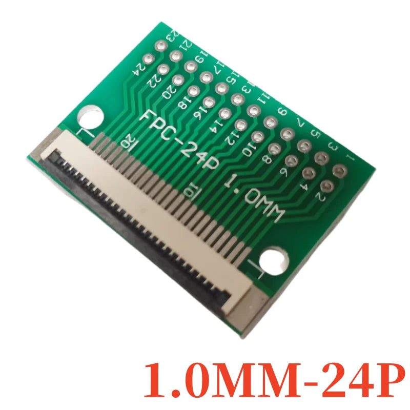 FPC FFC Flexible Cable Adapter Board 1.0mm Pitch Connector SMT to 2.54mm 4P/6P/8P/10P/12P/14P/16P/20P/24P/26P/30P