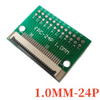 FPC FFC Flexible Cable Adapter Board 1.0mm Pitch Connector SMT to 2.54mm 4/5/6/7/8/9/10/12/14/15/16/18/20/22/24/26/28/30/32/40P