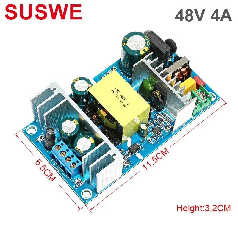 Hot Selling Products High Power 48V 6A Power Adapter AC 220V to DC 36V 48V Switching Power Supply Module Board