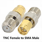 5pcs Coupler Adapter SMA Male Female To RP SMA BNC PL259 SO239 TNC Connector Converter Antenna Radio
