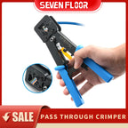 RJ45 Crimper Hand Network Tools Pliers RJ12 Cat5 Cat6 8p8c Cable Stripper Pressing Clamp Tongs Clip Multifunction