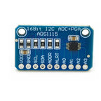 1-10pcs 16 Bit I2C ADS1115 Module ADC 4 channel with Pro Gain Amplifier 2.0V to 5.5V for Arduino RPi
