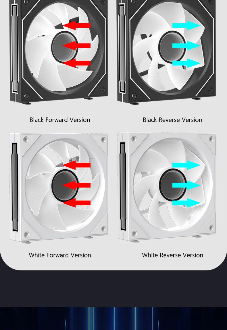 JUMPEAK MX120 240mm Modular Wireless Splicing PC 120mm Case Cooling Fan ARGB Infinite Mirror Effect For Computer Water Cooler