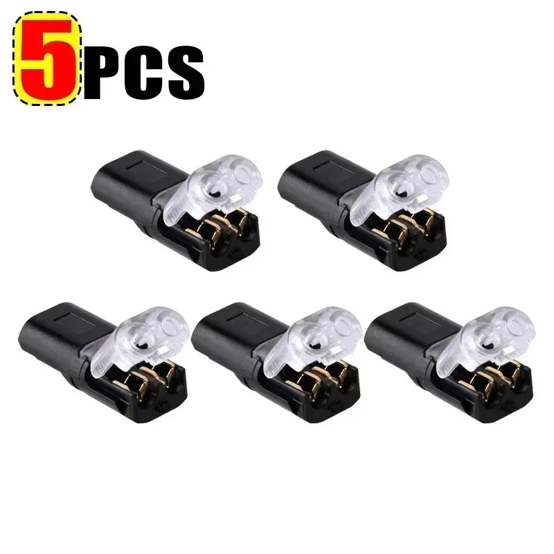 Waterproof  Plug Wire Connector 2 Pin Way Cable Plug Car Electric Wire Snap Connectors Strip Terminal Connection Wholesale
