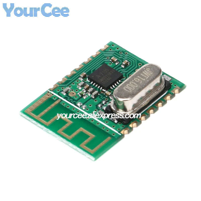 10pcs/1pc MD7105-SY 2.4G 2.4GHZ Wifi Wireless Transceiver Module 500KHz Step FSK/GSK Modulation 3.3V NRF24L01 A7105