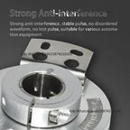 KJ38 CNC Spindle Encoder Absolute Stepper Motor Rotary with 5-11bit Hollow Shaft 6-10bit Options