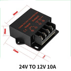 24V to 12V 5A/10A DC Converter Regulator Car Step-Down Reducer Step-Down Module 12 Volt Stabilizer Voltage Regulator
