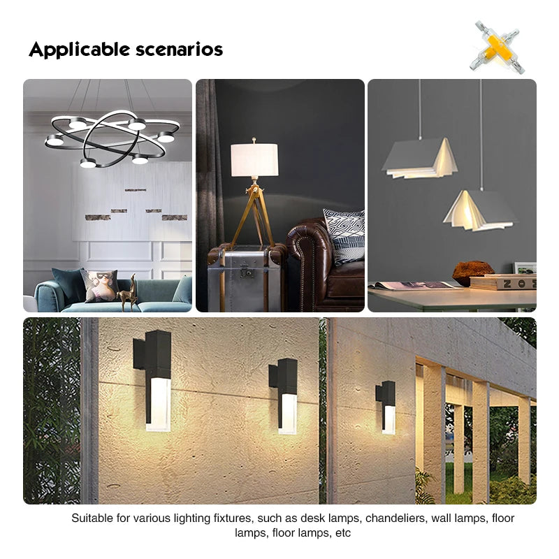 5/10Pcs Bright LED R7s COB Glass Tube AC 110V 220V 5W 10W 20W 78mm 118mm Corn Light Bulb J78 J118 Home Replace Halogen Lamp