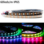 WS2815 Led Strip With14/17/21Keys Controller (WS2812B WS2813 Updated) RGB Individually Addressable Kits 30/60/144 Leds/M DC12V