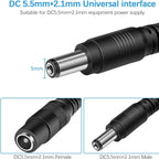 CCTV 20Meters 66FT 2.1x5.5mm Dc 12v Power Extension Cable for Audio Security Cameras Ip Camera Dvr Standalone Led Strip Light