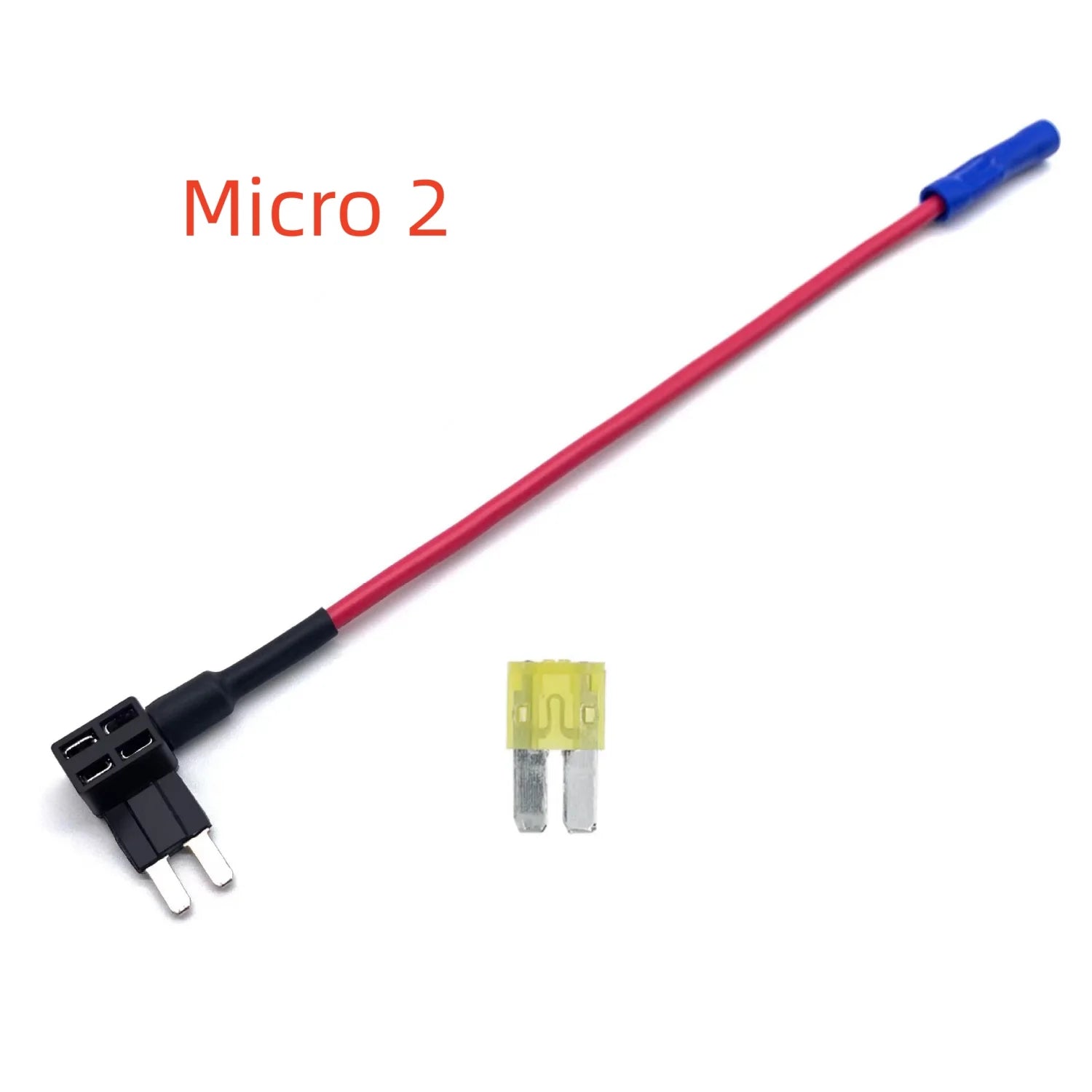 12V MINI SMALL MEDIUM Size Car Fuse Holder Add-a-circuit TAP Adapter with 10A Micro Mini Standard ATM Blade Fuse