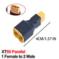 XT60/XT90 Male Female Parallel Plug Adapter Converter Connector Cable Lipo Battery Harness Series Plug Wiring Replacement Part