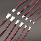 5/10Pairs Mini Small JST 1.25mm / PH 2.0mm / XH 2.54mm Pitch 2 Pin Connector JST 2Pin Male Female Plug Socket With Wire Cable