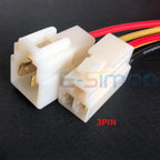 6.3mm Sedan Cable Connector 1P 2P 3P 4P 6P 8-9P Electric Motorcycle Harness Male and Female Plug Car Butt Joint Wire Length 15CM