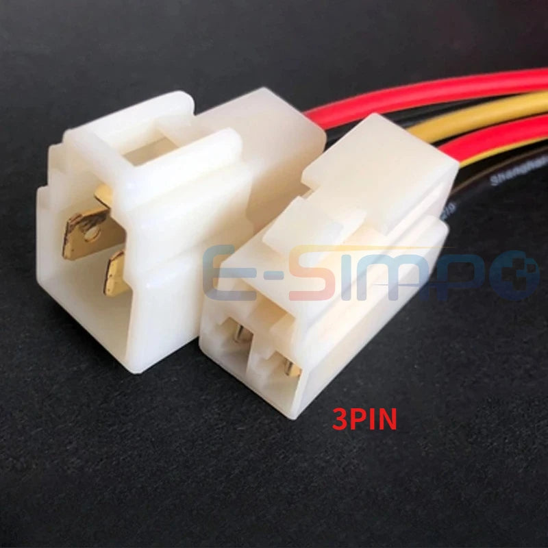 6.3mm Sedan Cable Connector 1P 2P 3P 4P 6P 8-9P Electric Motorcycle Harness Male and Female Plug Car Butt Joint Wire Length 15CM