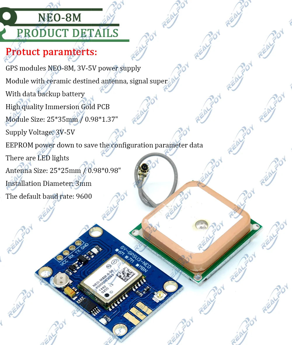 GPS module micro USB NEO-6M NEO-7M NEO-8M satellite positioning 51 single-chip for Arduino STM32 routines