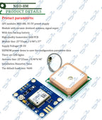 GY-NEO6MV2 GY-NEO7MV2 GY-NEO8MV2 NEO-6M NEO-7M NEO-8M GPS Module with Flight Control EEPROM MWC APM2.5 large antenna for arduino