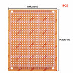 5x7CM/7x9CM/9x15CM Phenolic PCB Prototype Board Universal Through Hole Perfboard for DIY Electronic Projects