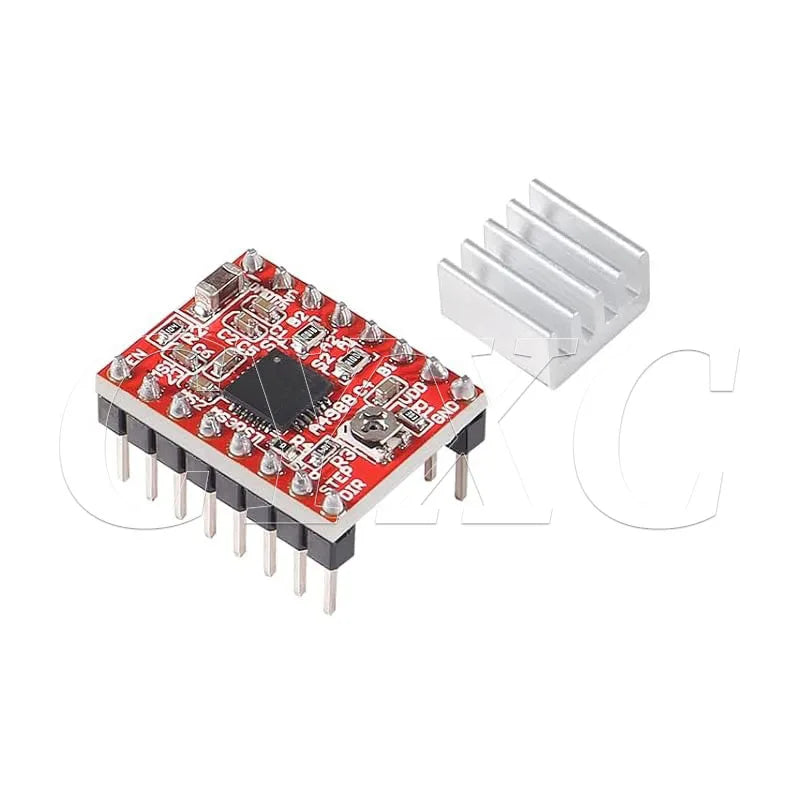 5-10PCS 3D Printer Parts StepStick A4988 DRV8825 Stepper Motor Driver With Heat sink Carrier Reprap RAMPS 1.4