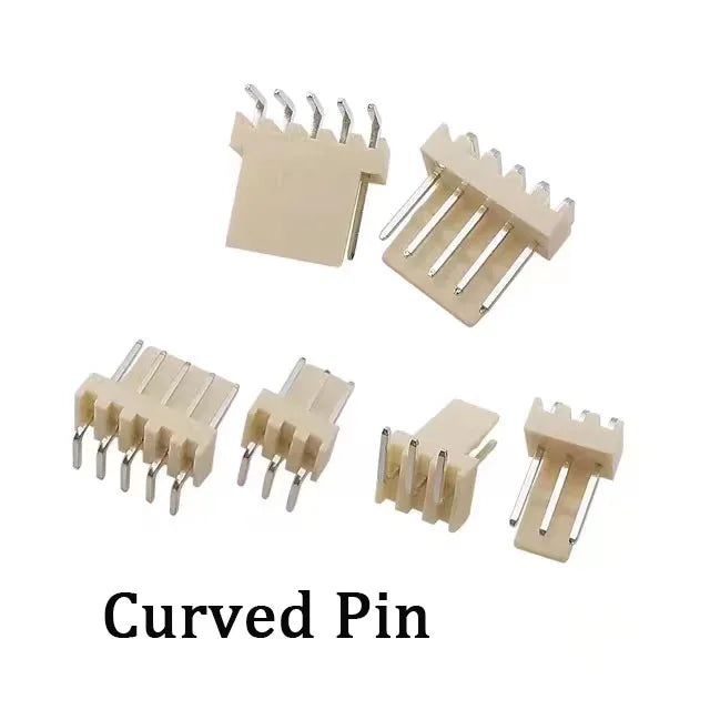 100PCS KF2510 Connector 2.54mm Pitch 2P-10Pin Straight/Curved Male Female Socket Housing Plug Pin Header Crimp Terminals