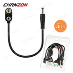 9V Battery Connector Power Clips DC Jack Male Female Alligator Snap Adapter Wire Holder Cable 9 Volt Lead Socket Plug Barrel