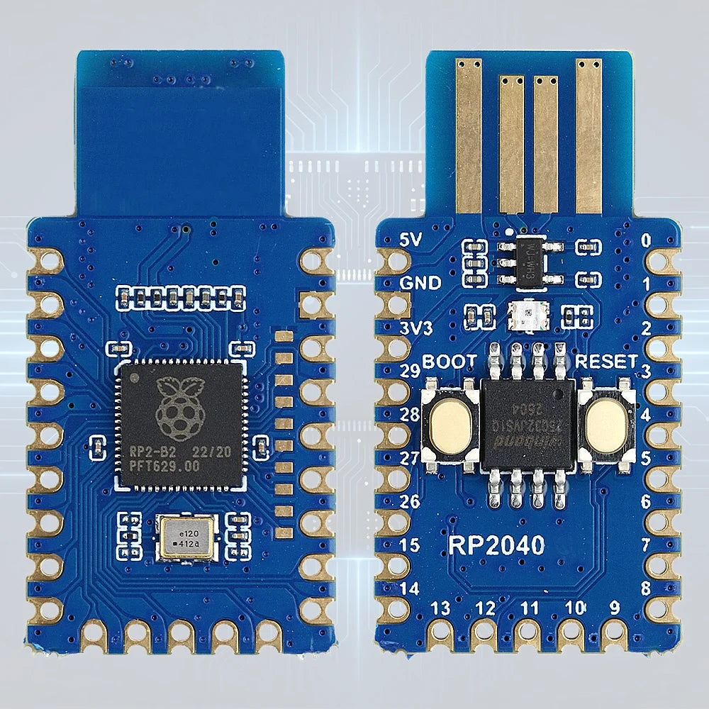 RP2040 Microcontroller Development Board for Raspberry Pi RP2040-One Dual-Core Processor Python/C Mainboard USB Type-A Interface