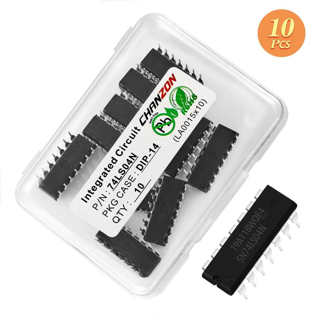 10PCS 74HC00N 74HC02N 74HC04N 74HC08N 74HC14N 74HC32N 74HC86N 74LS00N 74LS02N 74LS04N 74LS08N 74LS32N DIP DIP14 IC New Original