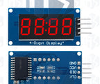BS TM1637 4-Bits Digital LED Display Module-for Arduino!7-Segment,0.36Inch RED Anode Tube,Four - Serial Driver for Clock Display