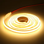 5mm 8mm PCB Free Cut COB LED Strip 12V 24V Tape Light 400 Leds Flexible 3000k 6000k 4000k 0.5m 2m 5m 10m 20m Linear Lighting