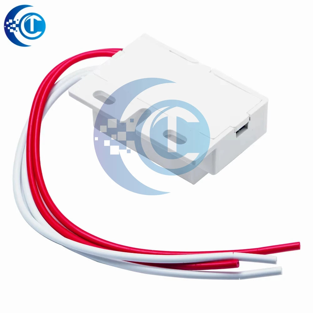 New 220V AC 50Hz Auto Infrared Sensor Switch PIR Microwave Radar Body Motion Sensor Module Adjustable For Time Distance Range