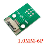 FPC FFC Flexible Cable Adapter Board 1.0mm Pitch Connector SMT to 2.54mm 4P/6P/8P/10P/12P/14P/16P/20P/24P/26P/30P