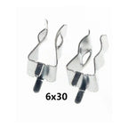 5Pcs BLX-A Glass Fuse Holder 5x20mm 6x30mm PCB Mount Fuseholder Clip Ceramic Fuse Tube Socket for Electrical Safety
